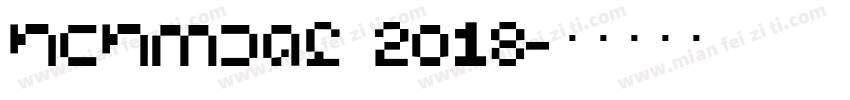 HCHmzgf 2018字体转换
